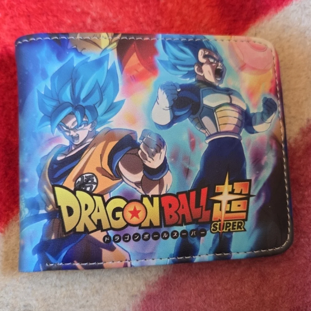 New dragon ball super anime manga leather wallet